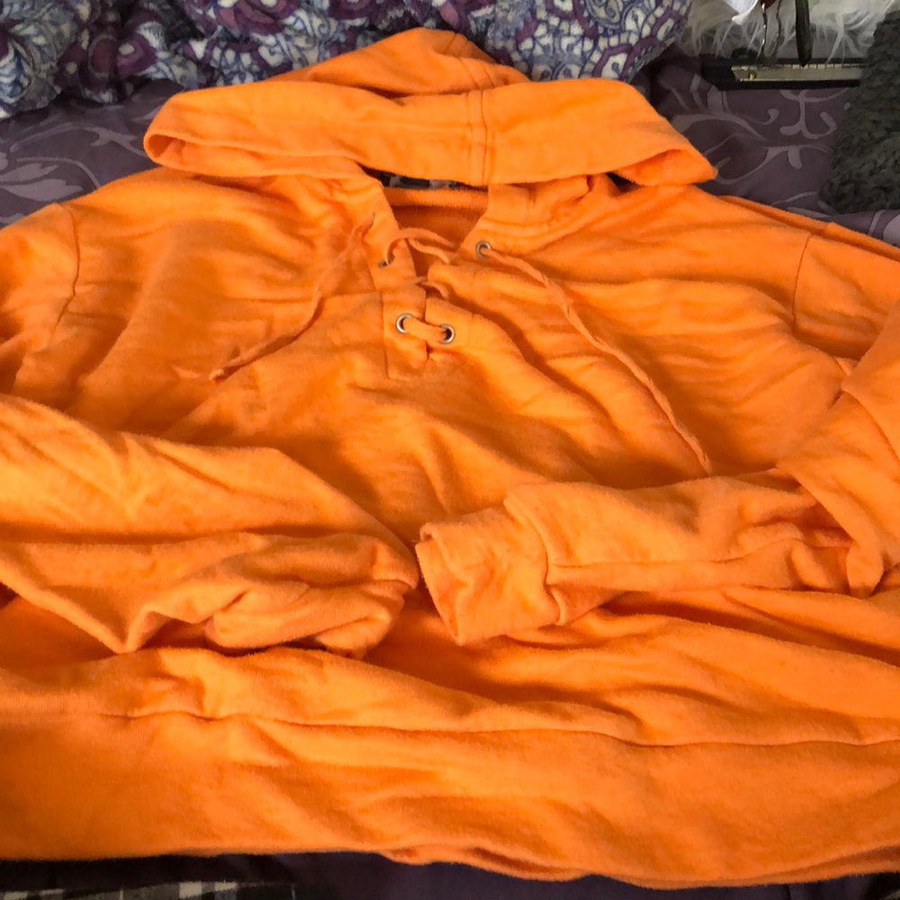 Orange sweater